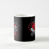 Ladybug-T - Shirt Kaffeetasse (Mittel)