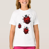 Ladybug-T - Shirt Kinder-Ladybug-Shirts (Vorderseite)