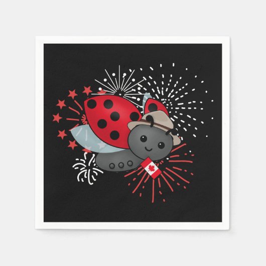 Ladybug-T - Shirt Serviette (Vorderseite)