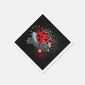 Ladybug-T - Shirt Serviette (Ecke)