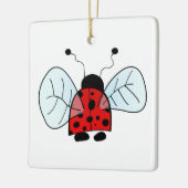 Ladybug Table Lamp Keramikornament (Links)