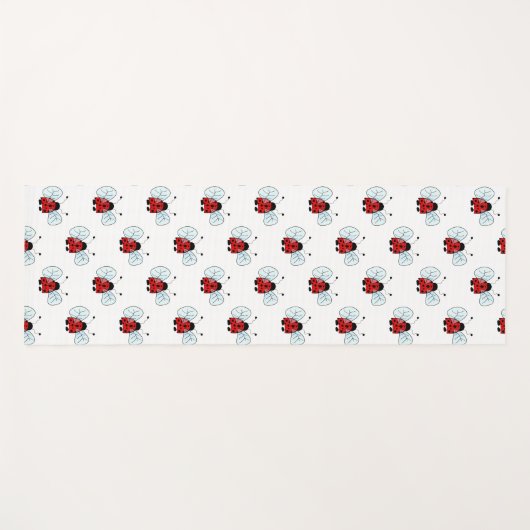 Ladybug Table Lamp Yogamatte (Vorderseite (Horizontal))