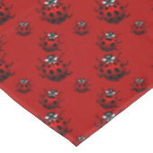Ladybug Tablecloth Ladybug Ladybird Art Tablecloth Tischdecke (Schrägansicht)