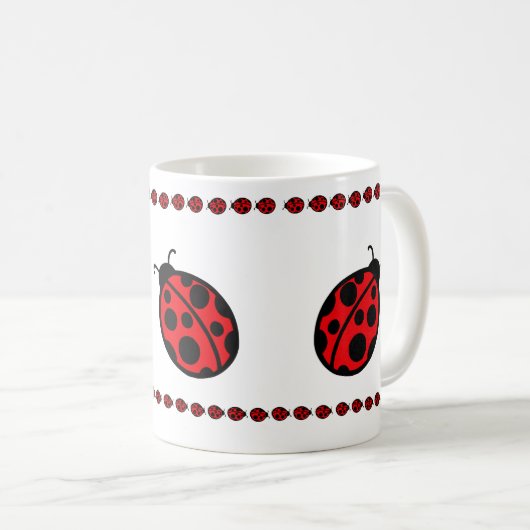 Ladybug-Tasse Kaffeetasse (VorderseiteRechts)