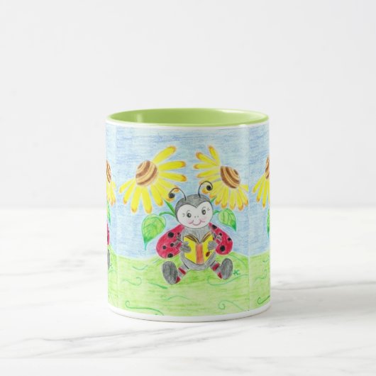ladybug-Tasse lesen Tasse (Zentrum)