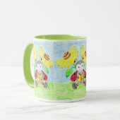 ladybug-Tasse lesen Tasse (Vorderseite Links)