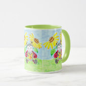 ladybug-Tasse lesen Tasse (VorderseiteRechts)