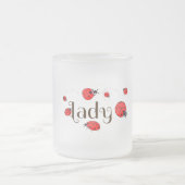Ladybug-Tasse Mattglastasse (Mittel)