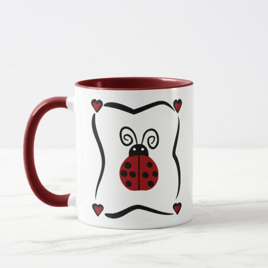 Ladybug-Tasse Tasse (Links)