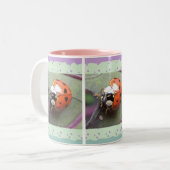 Ladybug-Tasse Zweifarbige Tasse (Vorderseite Links)