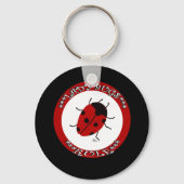 Ladybug-Taste Schlüsselanhänger (Vorderseite)