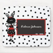 Ladybug Teacher Mouse Pad Mousepad (Vorne)