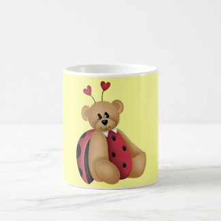 Ladybug Teddy Bear Tasse