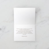 Ladybug Thank You Card Dankeskarte (Innenseite)