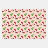 LadyBug Theme Niedlich Kids Wrapping Paper Geschenkpapier Set (Vorderseite 3)