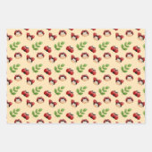 LadyBug Theme Niedlich Kids Wrapping Paper Geschenkpapier Set (Vorderseite 2)