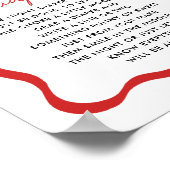 Ladybug Theme Spätnacht Windeln Spiel-Zeichen Poster (Ecke)