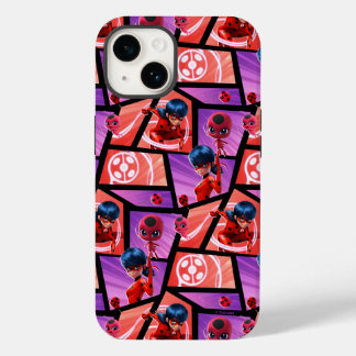 Ladybug & Tikki Muster Case-Mate iPhone 14 Hülle