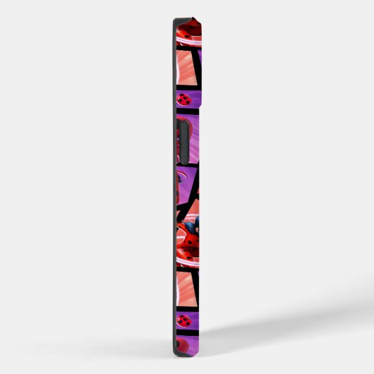 Ladybug & Tikki Muster Case-Mate iPhone Hülle (Rückseite / Rechts)