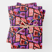 Ladybug & Tikki Muster Geschenkpapier Set (Beispiel)