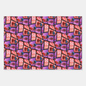 Ladybug & Tikki Muster Geschenkpapier Set (Vorderseite)