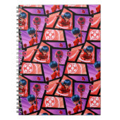 Ladybug & Tikki Muster Notizblock (Vorderseite)