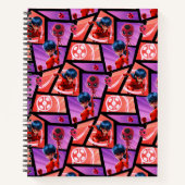 Ladybug & Tikki Muster Notizblock (Vorderseite)