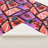 Ladybug & Tikki Muster Sherpadecke (3/4)