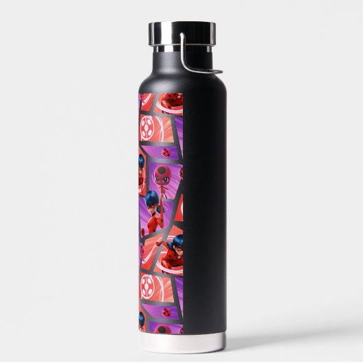 Ladybug & Tikki Muster Trinkflasche (Links)