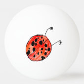 Ladybug Tischtennisball (Rückseite)