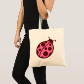 Ladybug Tote Bag Tragetasche (Vorderseite (Produkt))