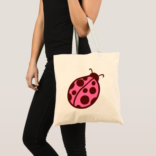 Ladybug Tote Bag Tragetasche (Vorderseite (Produkt))