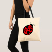 Ladybug Tote Bag Tragetasche (Vorderseite (Produkt))