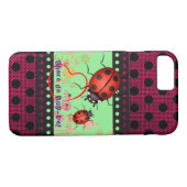 Ladybug True Love Case-Mate iPhone Hülle (Rückseite (Horizontal))