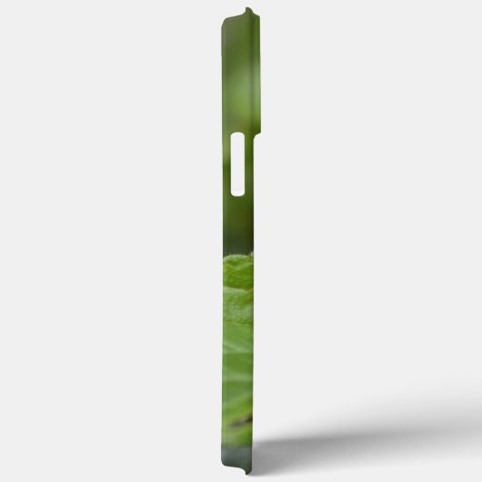 Ladybug über süße Violettsorten-Blume Case-Mate iPhone Hülle (Rückseite / Rechts)