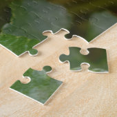 Ladybug über süße Violettsorten-Blume Puzzle (Seite)