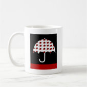 Ladybug Umbrella Design Kaffeetasse (Links)