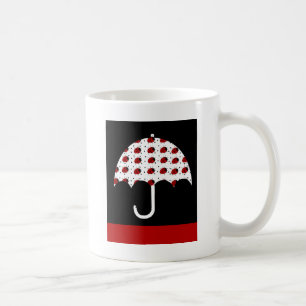 Ladybug Umbrella Design Kaffeetasse