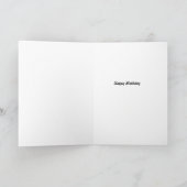 Ladybug und Blume - Geburtstagskarte Karte (Innenseite)