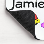 Ladybug und Blume Mousepad (Ecke)