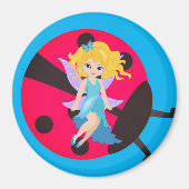 Ladybug und Feenmagnet Magnet (Vorne)