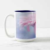 Ladybug und Pink Gerbera Daisy Two Tone Tasse (Links)