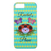 Ladybug und Schmetterlinge Handyabdeckung Case-Mate iPhone Hülle (Rückseite)