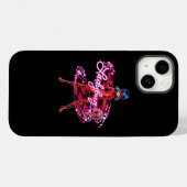Ladybug und Tikki Graphic Case-Mate iPhone Hülle (Rückseite (Horizontal))