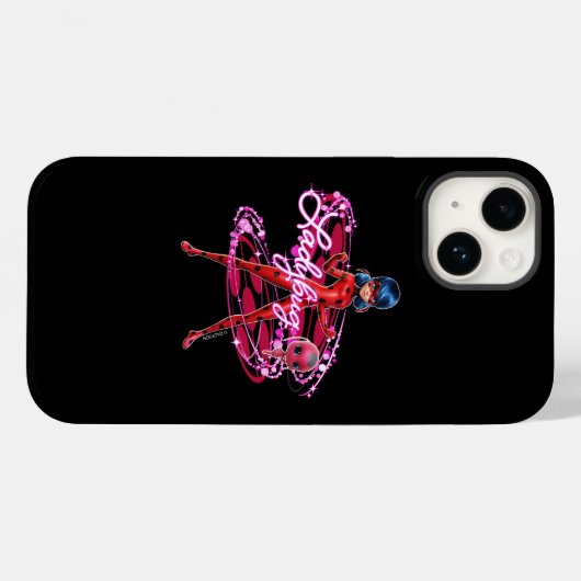 Ladybug und Tikki Graphic Case-Mate iPhone Hülle (Rückseite (Horizontal))