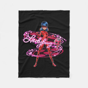 Ladybug und Tikki Graphic Fleecedecke