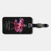 Ladybug und Tikki Graphic Gepäckanhänger (Rückseite horizontal)