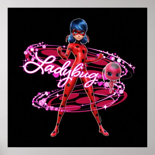 Ladybug und Tikki Graphic Poster (Vorne)