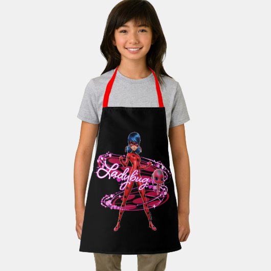 Ladybug und Tikki Graphic Schürze (Insitu)