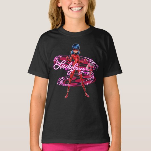 Ladybug und Tikki Graphic T-Shirt (Vorderseite)